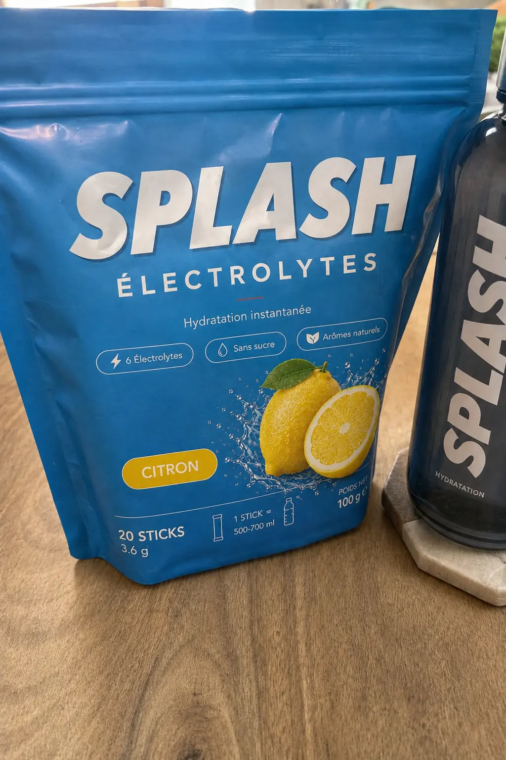 Avis client SPLASH Citron
