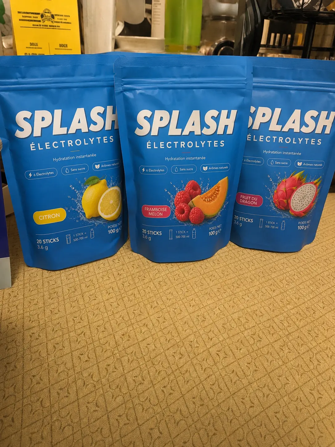 Avis client SPLASH Trio de saveurs