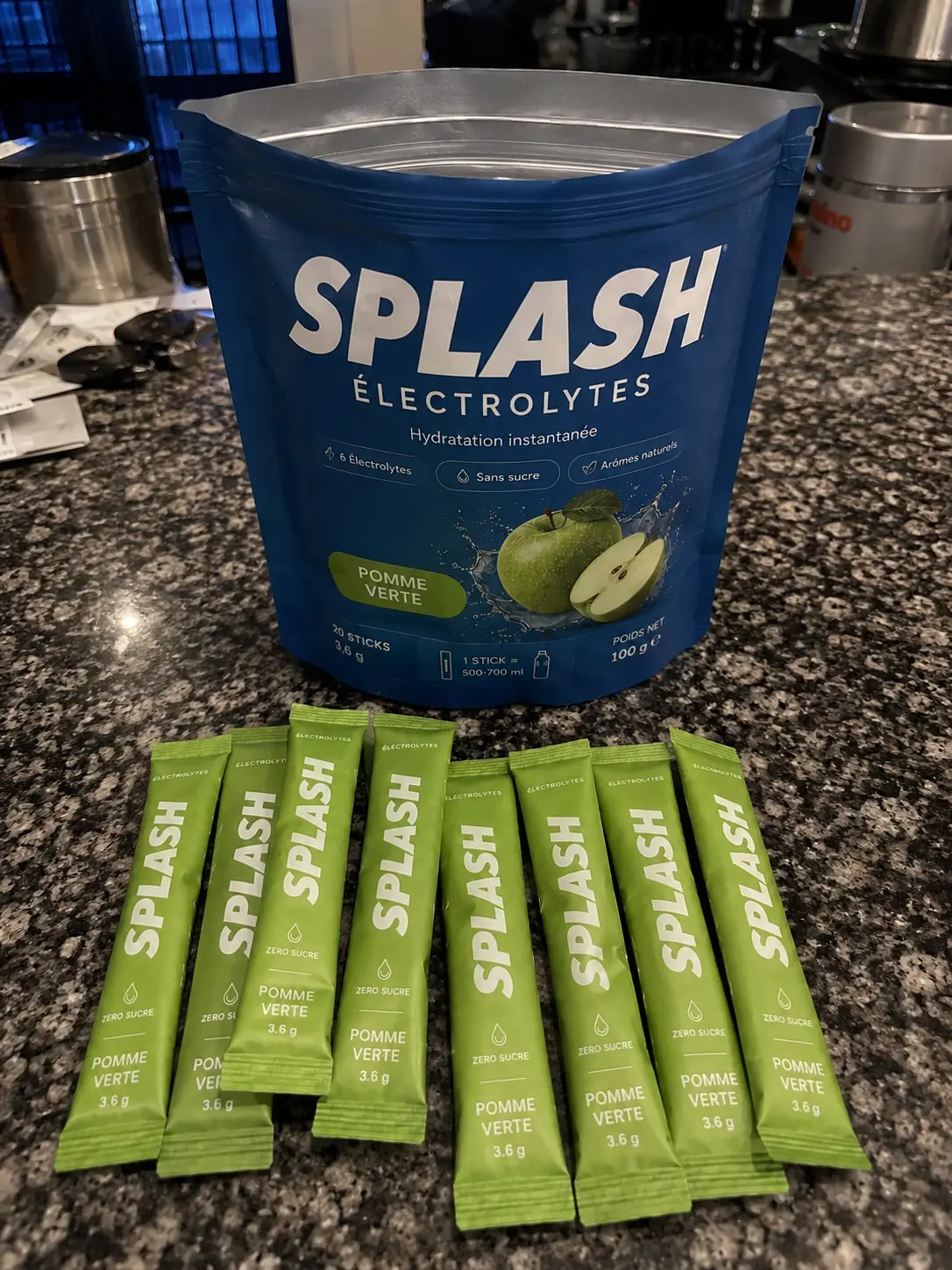 Avis client SPLASH Pomme verte