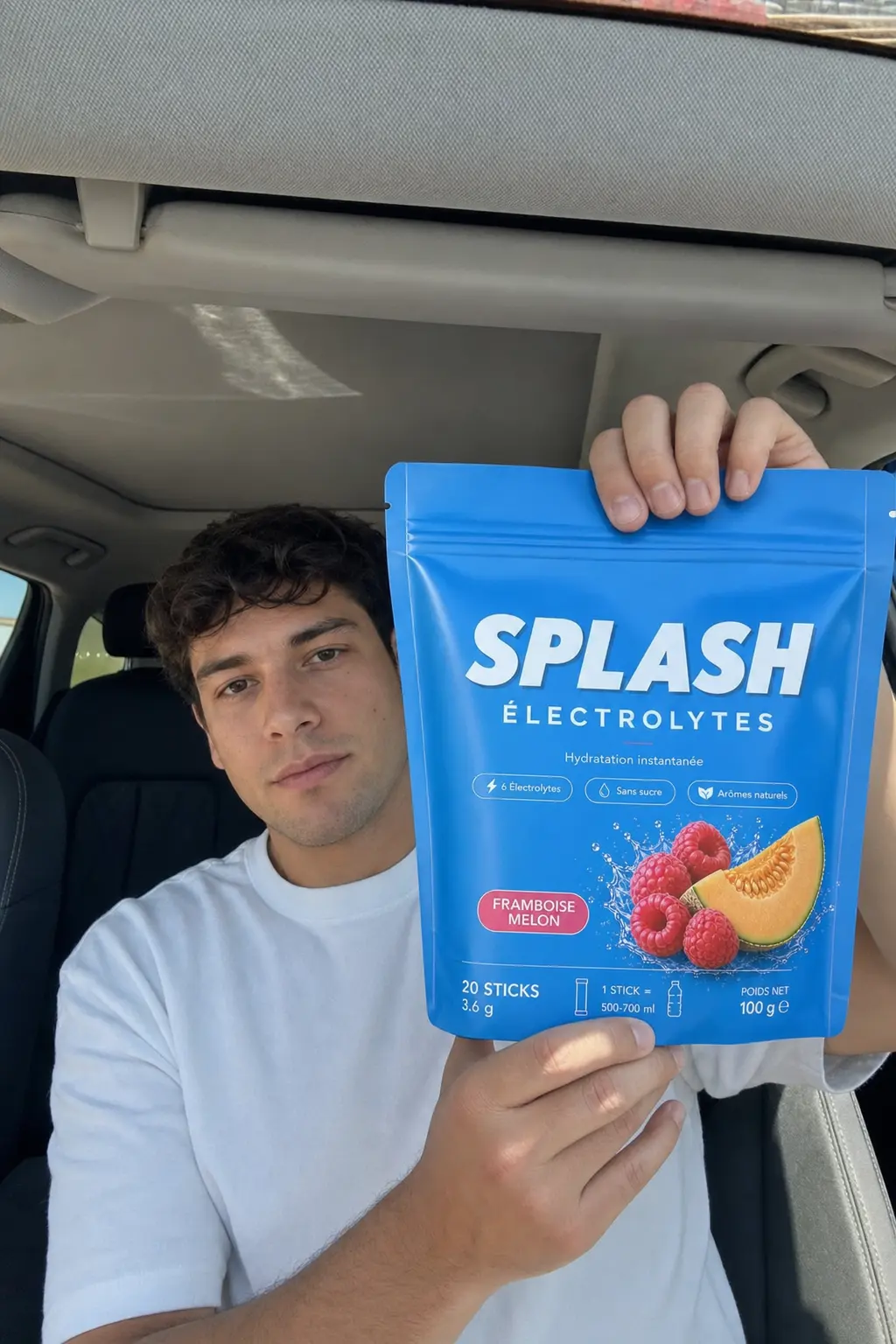 Avis client SPLASH Framboise melon